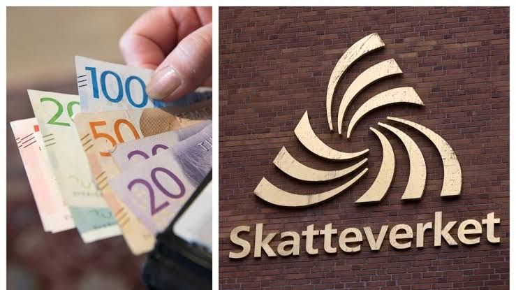 Skaičiuoklė ir dokumentai – iliustracija straipsniui apie kvarskatt mokėjimo terminą Švedijoje 2026 m.
