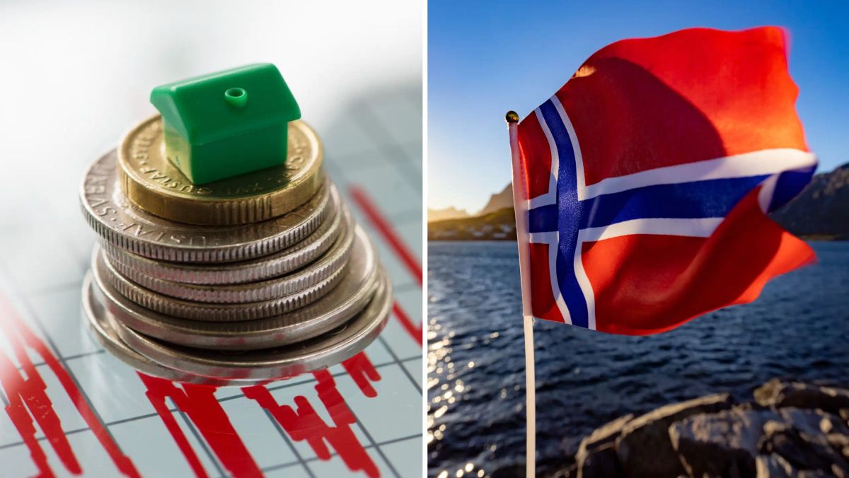 Žemas vandens lygis Norvegijos hidroelektrinės rezervuare