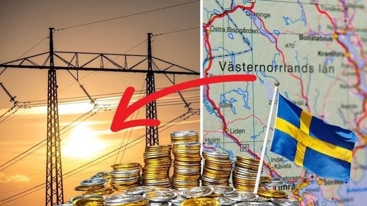 Pietų Švedijoje elektra šįvakar brangs daugiau nei 20 kartų: SE4 pikas – apie 2,17 SEK/kWh